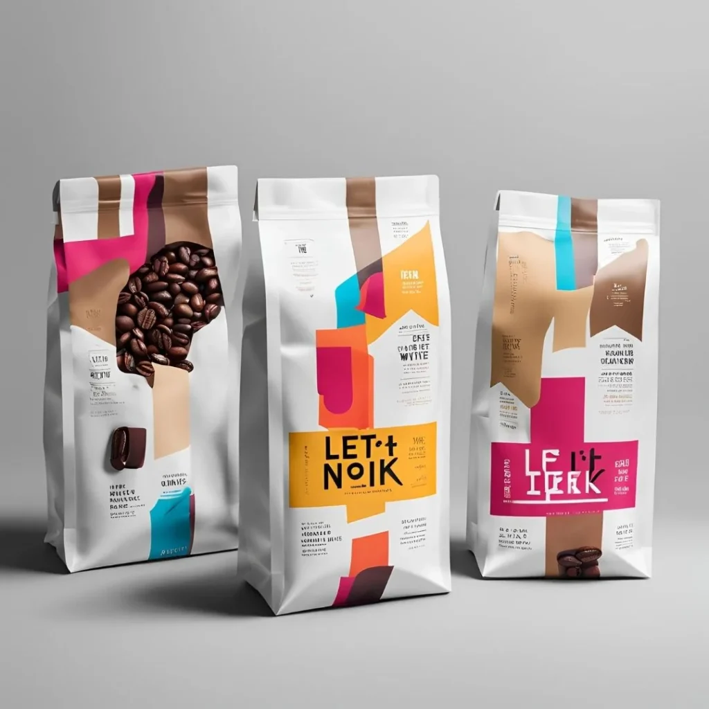 Çay ambalajı tasarımı, Flexo baskı öncesi ambalaj örneği 1