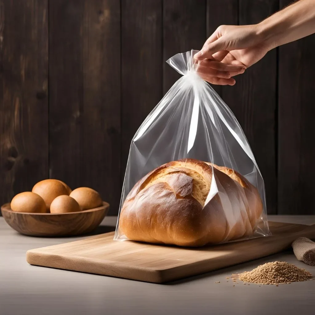 Ekmek poşeti tasarımı, Flexo baskı öncesi ambalaj örneği 1